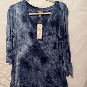 Tie Dye Long Sleeve Top